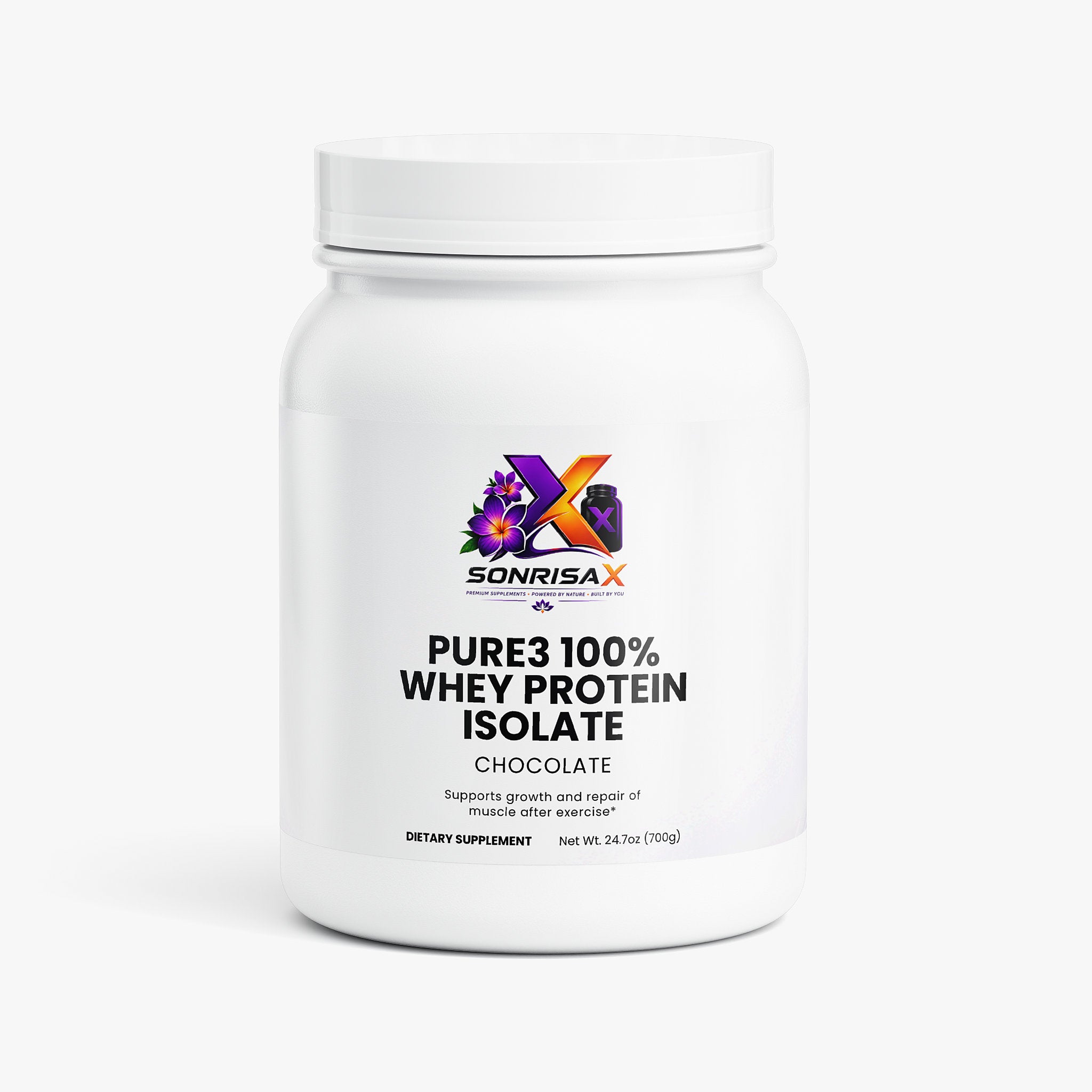 Pure3 100% Whey Protein Isolate (Chocolate)