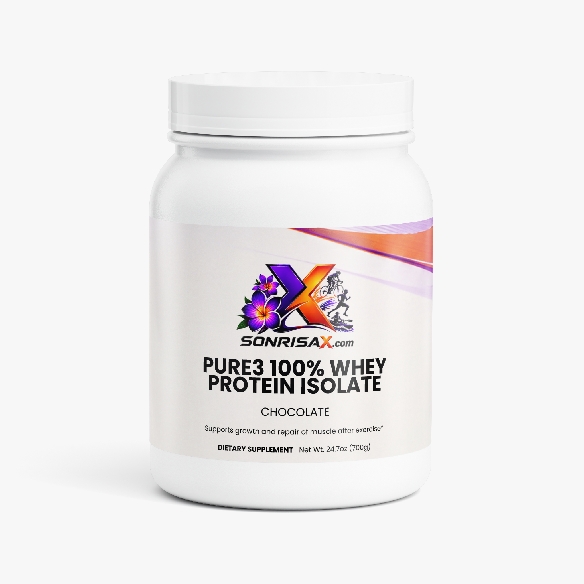 Pure3 100% Whey Protein Isolate (Chocolate)