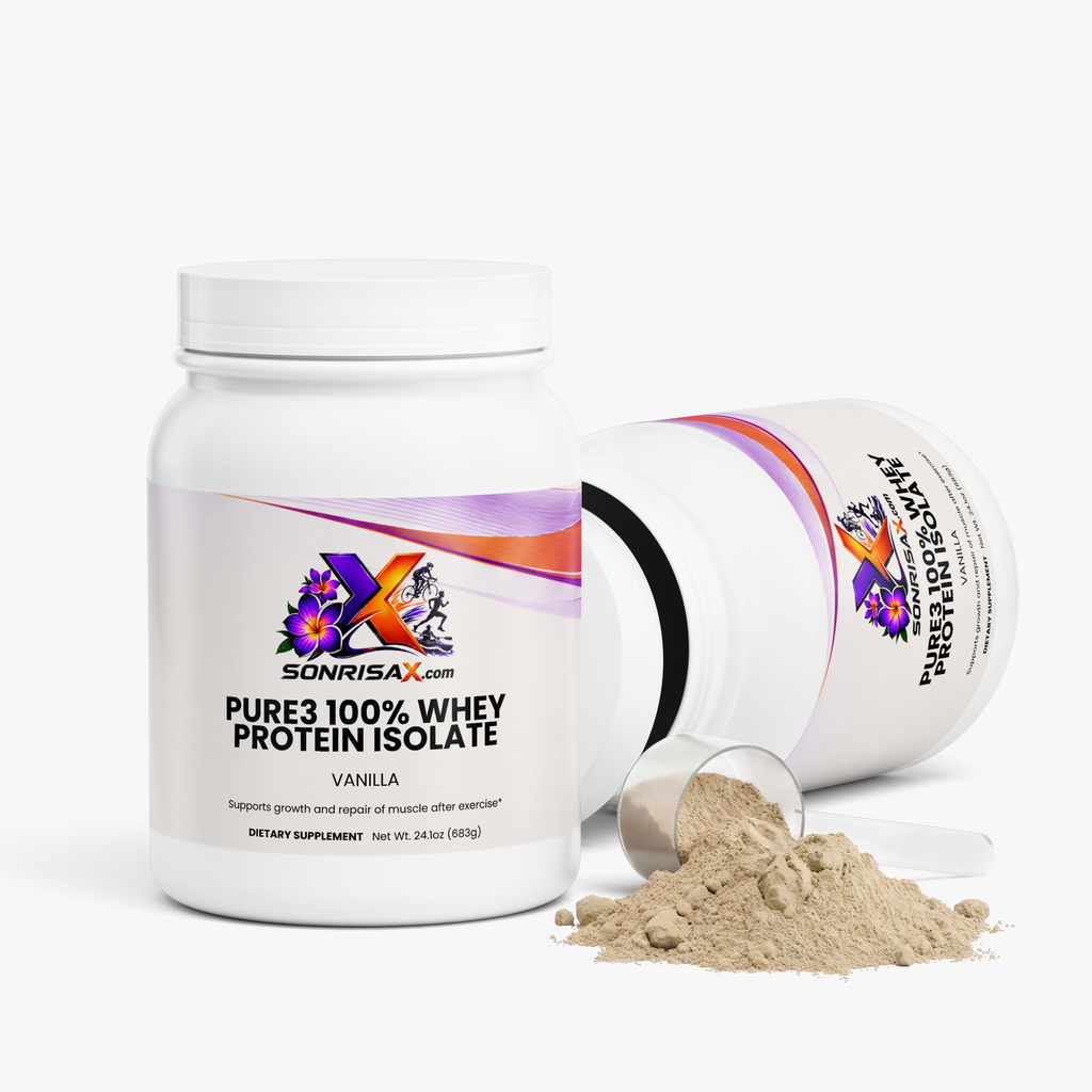 Pure3 100% Whey Protein Isolate (Vanilla)